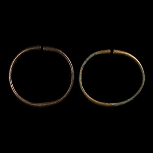 Bronze Age Bracelet Pair