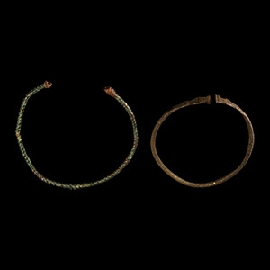 Bronze Age Decorated Bracelet Group