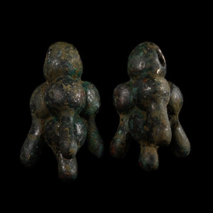 Western Asiatic Pendant Pair