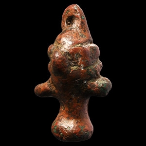 Western Asiatic Double-Sided Pazuzu Head Amulet