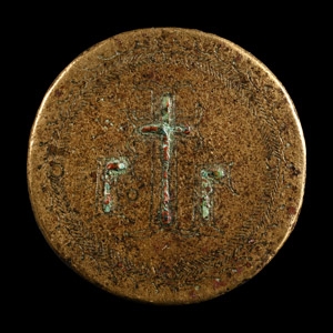 Large Byzantine Weight with Cross and Lettering