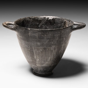 Etruscan Bucchero Sottile Kotyle