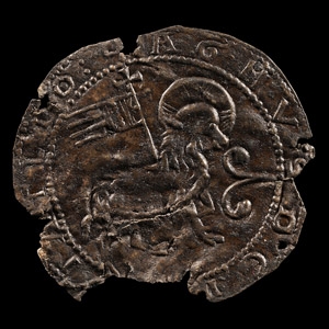 Large Medieval Thames Agnus Dei Pilgrims Badge