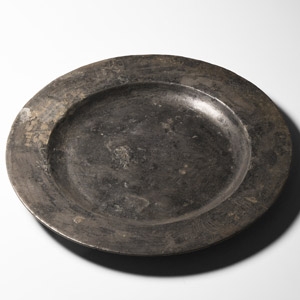 Post Medieval Thames William Mathews of London Pewter Plate