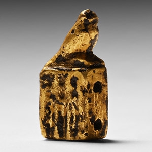 Egyptian Gold Horus Amulet