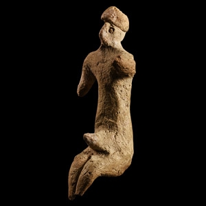 Syro-Hittite Male Seated Fertility Figure