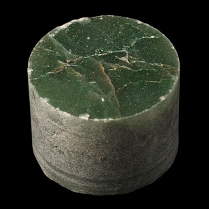 Natural History - Cut and Polished Green Rhyolite Mineral Specimen