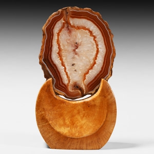 Natural History - Cut and Polished Agate Slice