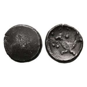 Celtic Iron Age Coins - Gaul(?) - Running Bird - Silver Unit
