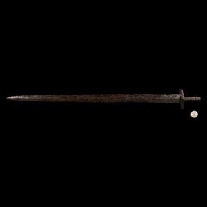 Migration Period Spatha Sword Blade with Sword Bead