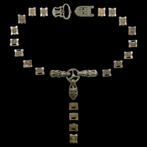 Viking Period Sword Belt Mount Set