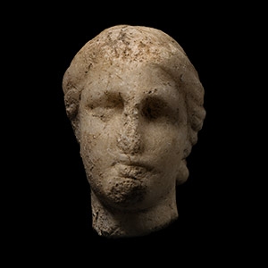 Marble Head of a Female