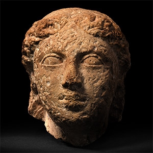 Stone Head of a Female