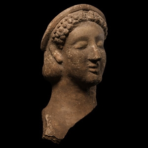 Terracotta Head Fragment