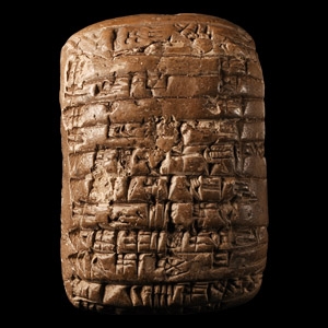 Ur III Cuneiform Tablet, an Inventory of Drivers of Plough Oxen