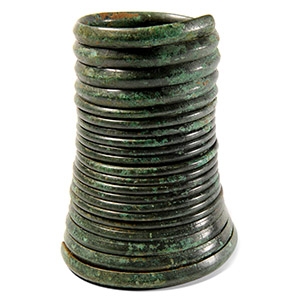 Greek Decorated Spiral Bracelet