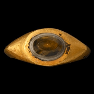 Roman Gold Ring with Sardonyx Gemstone