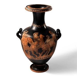 Red-Figure Hydria with Mythological Scene