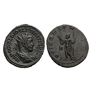 Ancient Roman Imperial Coins - Diocletian - Jupiter AE Antoninianus