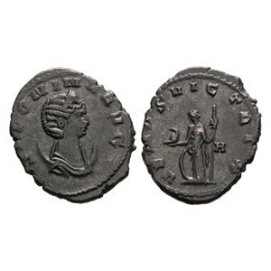 Ancient Roman Imperial Coins - Salonina - Venus AE Antoninianus