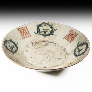 Chinese Ming Ceramic Provincial Charger