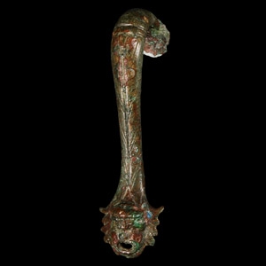 Roman Tankard Handle with Actors Mask