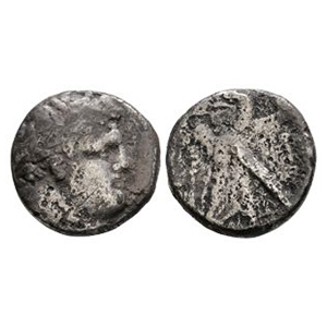 Ancient Greek Coins - Tyre - Portrait AR Shekel