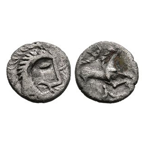Celtic Iron Age Coins - Iceni - Norfolk God Variant Type - AR Unit