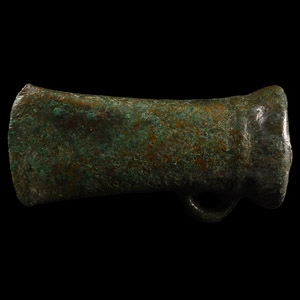 British Bronze Age Looped and Socketted Axehead