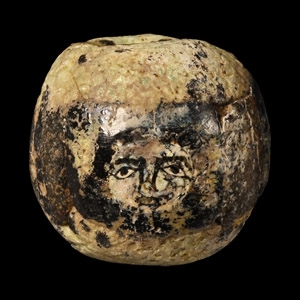 Phoenician Bead with Faces