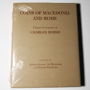 Numismatic Books - Hersch - Coins of Macedonia & Rome