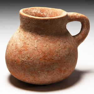 Roman Redware Handled Jug