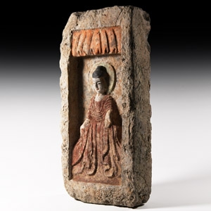 Chinese Wei Buddha Brick