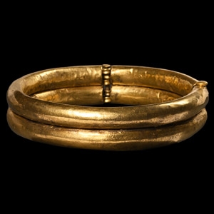 Sarmatian Gold Hinged Bracelet