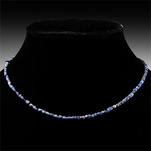 Western Asiatic Lapis Lazuli Bead Group