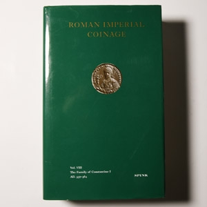 Numismatic Books - Sutherland / Carson -  Roman Imperial Coinage VIII - Family of Constantine