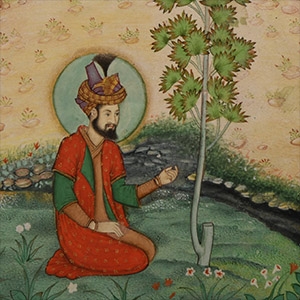 Indian Miniature Watercolour Painting