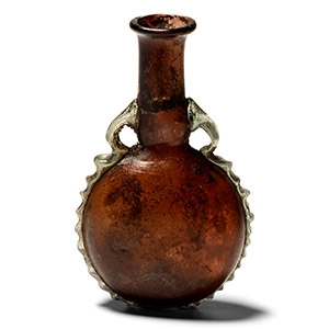 Roman Miniature Glass Flask
