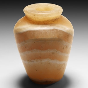 Egyptian Alabaster Vessel