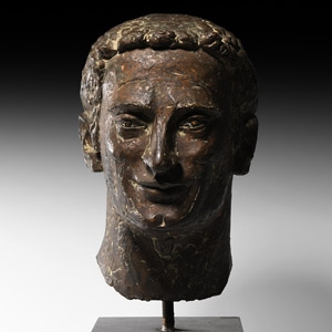 Bronze Head of a Man