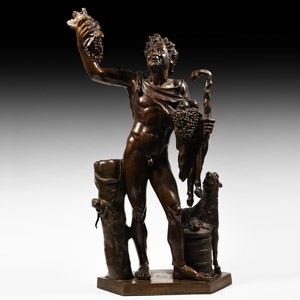 Post Medieval Bronze Fauno Rosso Satyr