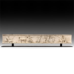 Neoclassical Marble Panel