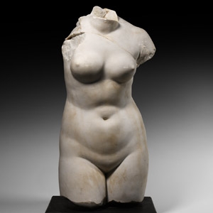 Marble Torso of Aphrodite of Knidos