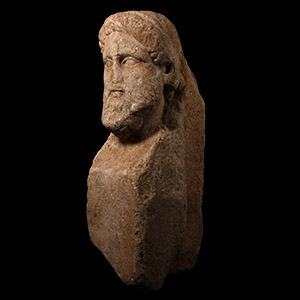 Roman Marble Herm Boundary Marker