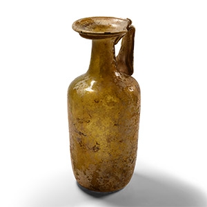 Large Roman Amber Glass Vessel