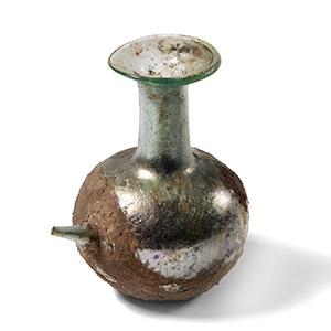 Roman Iridescent Glass Pourer