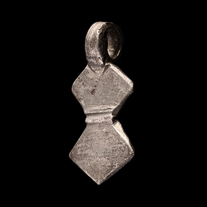 Viking Age Silver Axe-Shaped Pendant