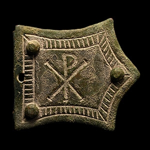 Roman Belt Mount with Chi Rho