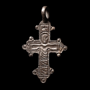Stuart Period Silver Cross Pendant