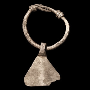 Viking Age Silver Axe Pendant